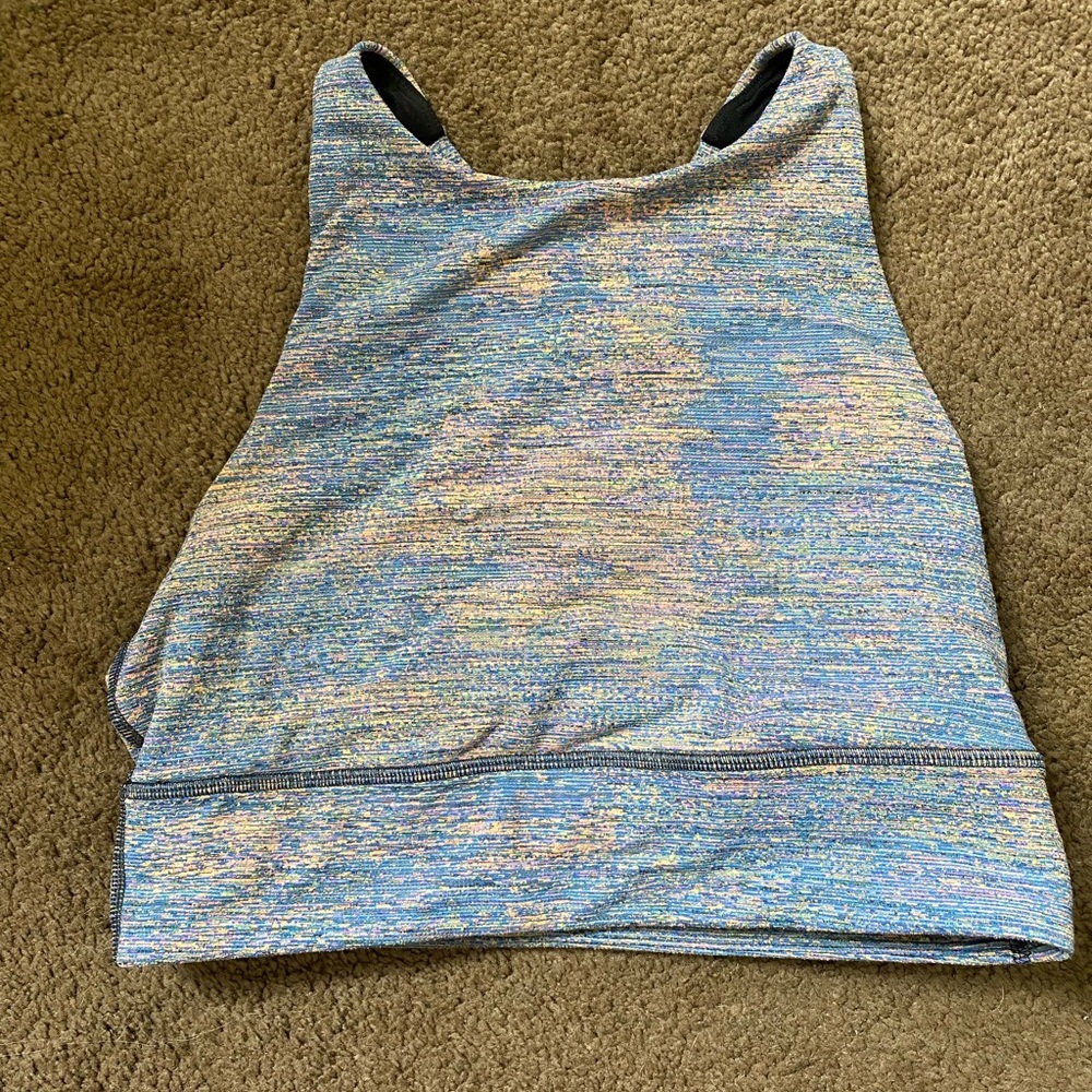 High neck sports bra, lululemon